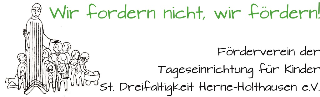 Logo Förderverein KiTa St. Dreifaltigkeit Herne Holthausen